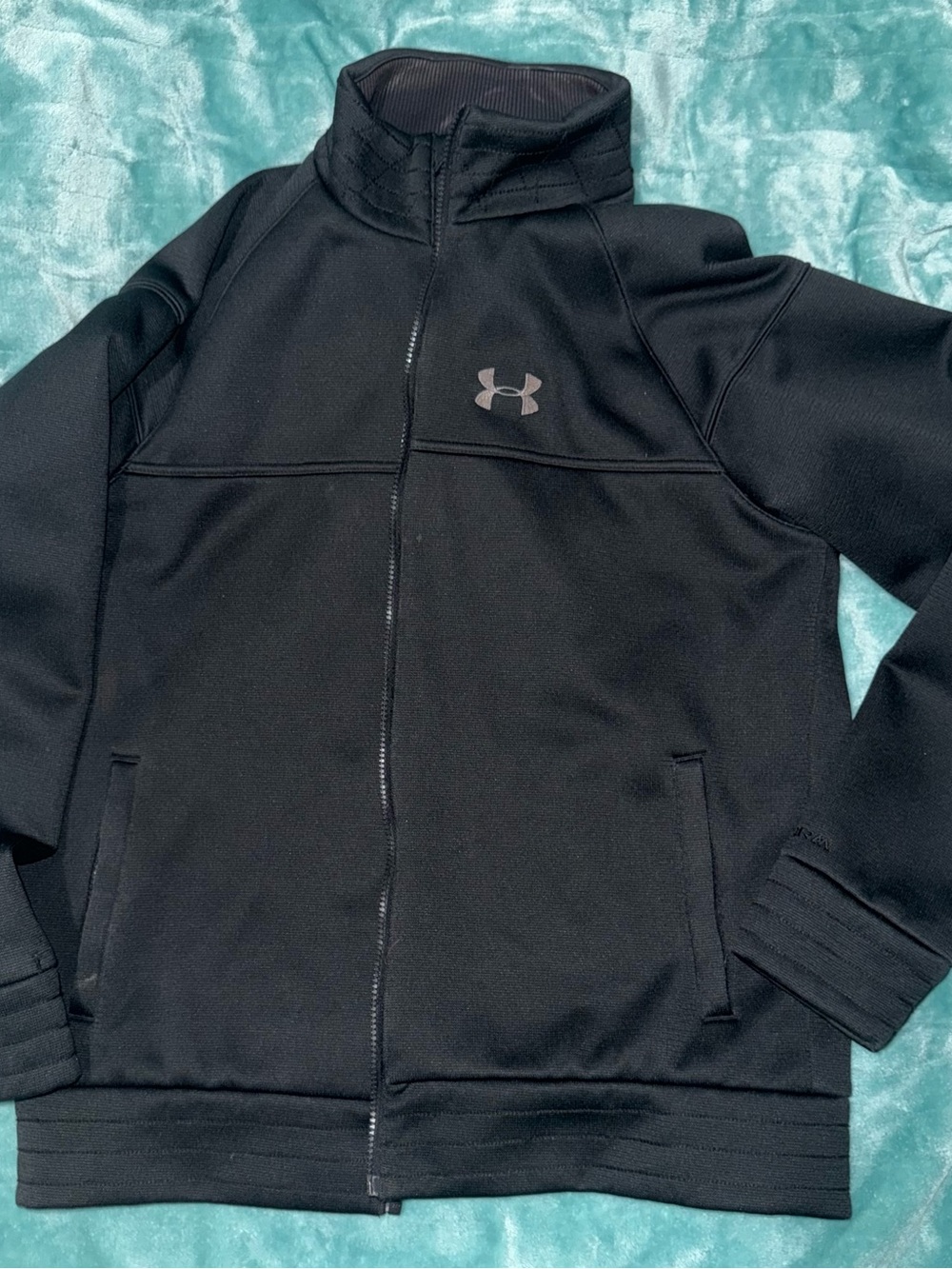 Under Armour Black Full-Zip Performance Jacket